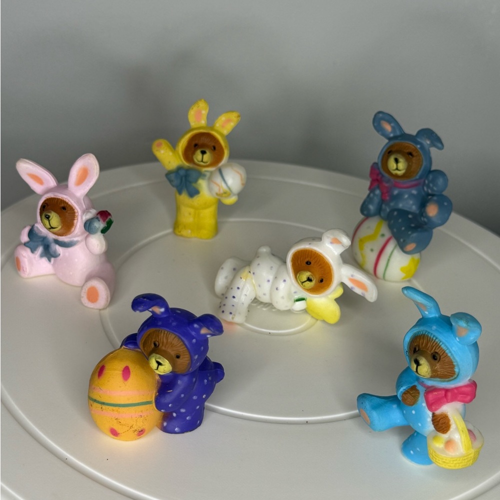 Vintage Easter Bunny Bears